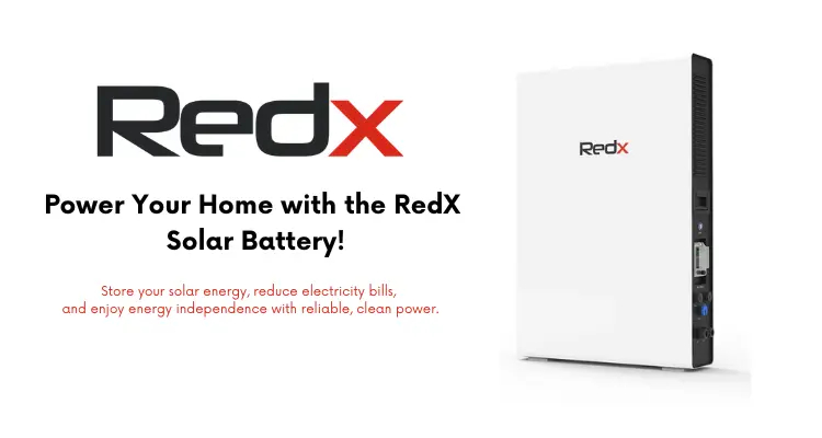 RedX Solar Battery in Australia